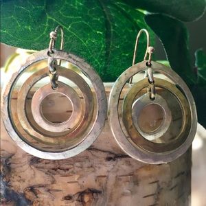 Lia Sophia mixed metal earrings